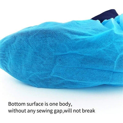 100/200 Disposable Non Woven Anti Skid Shoe Cover Overshoes Protector Boot Cover