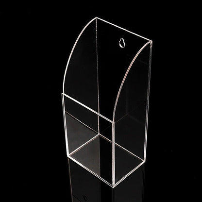 TV Remote Control Holder Wall Mount Clear Acrylic Organizer Stand Box Storage AU