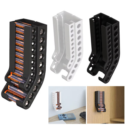 AA Battery & AAA Batteries Holder Storage Organizer Wall Wounted Dispenser Box