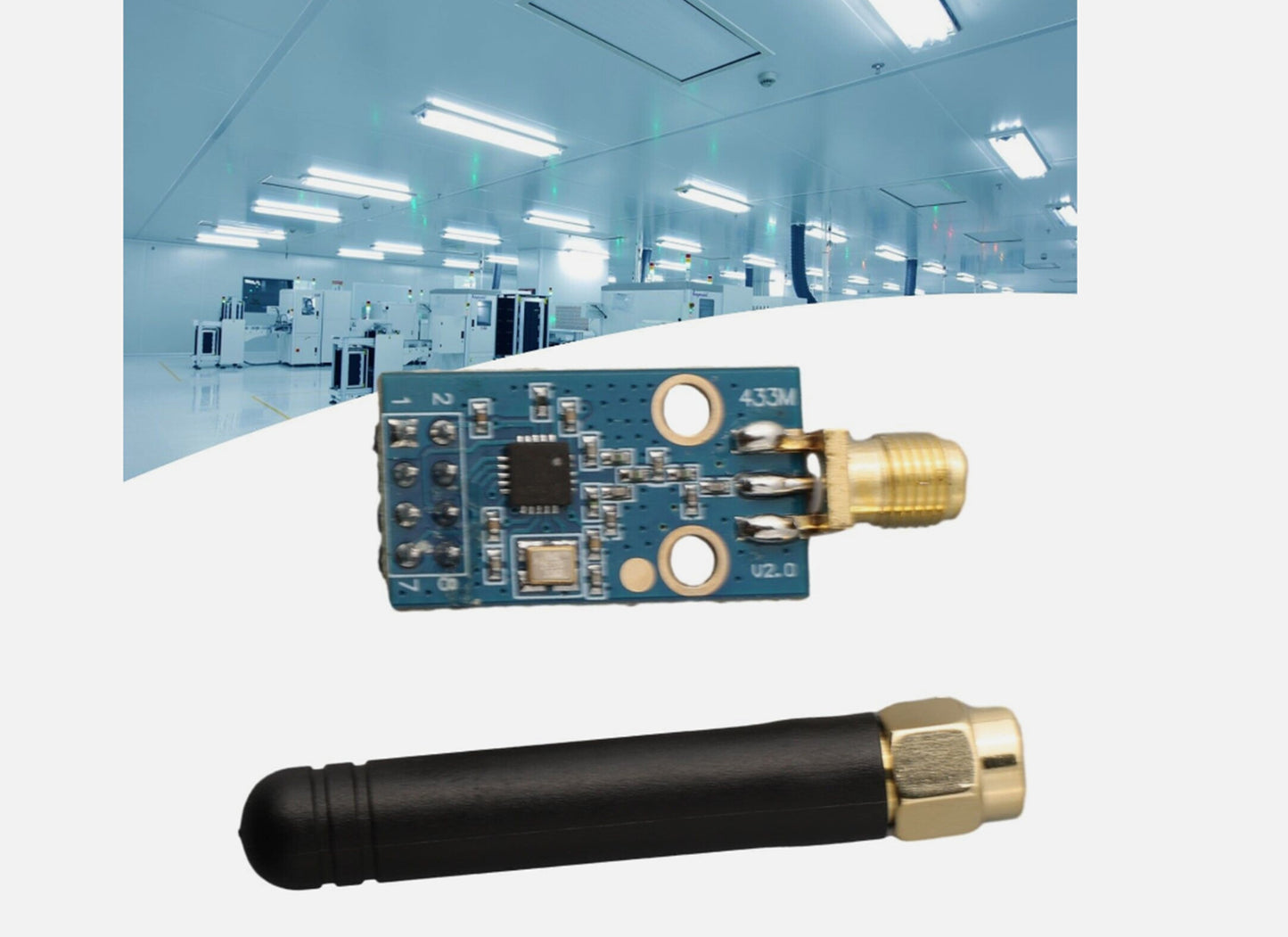 Wireless RF Transceiver 433MHZ Antenna Module Arduino Uno Raspberry PI CC1101