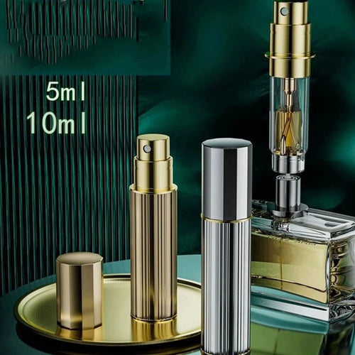 5ml /10ml Bottom-Filling Perfume Bottle Refillable Spray Bottle Empty Atomizer