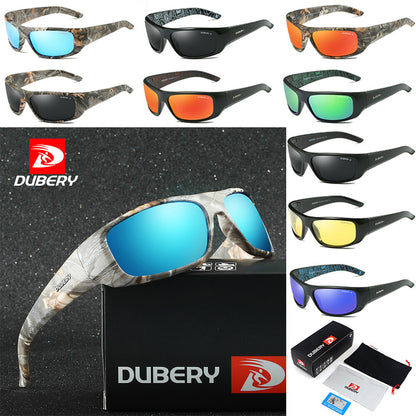 DUBERY Sunglasses Polarized Men's Glasses Sports Driving Fishing Eyewear UV400