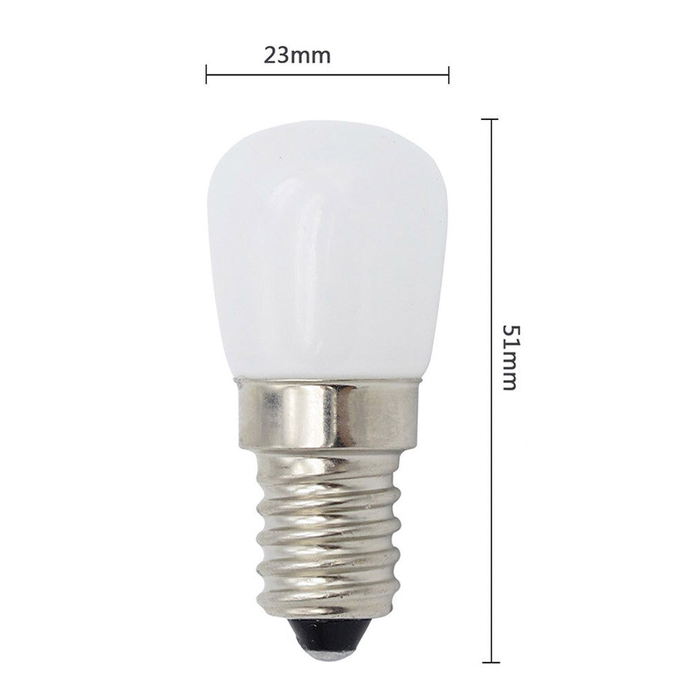 LED SMD Warm Refrigerator Lighting Fridge Globe Light Bulb Lamp E12 E14 220V 3W