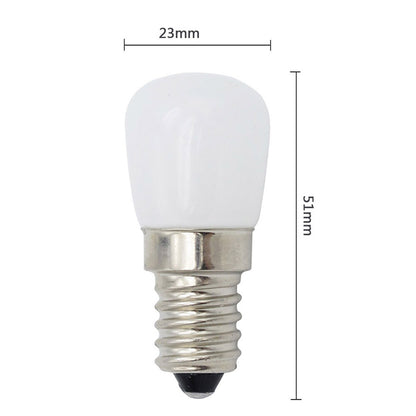 LED SMD Warm Refrigerator Lighting Fridge Globe Light Bulb Lamp E12 E14 220V 3W