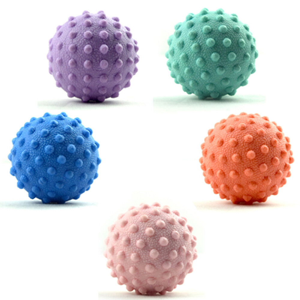 1-5x Spiky Massage Ball Roller Trigger Point Therapy Stress Yoga Reflexology Gym