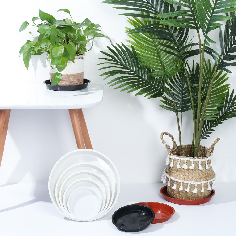 Flower Pot Round Indoor Outdoor   Tray Saucers Drip Trays Plant Saucer