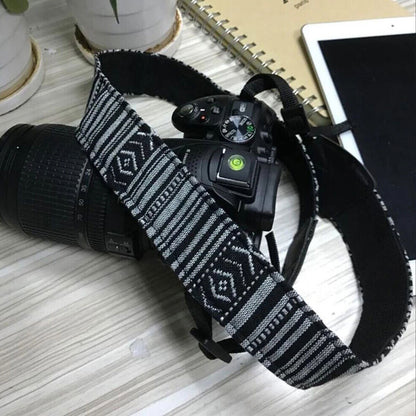 Camera Strap Compatible With Sony Nikon Olympus DSLR Canon Vintage Shoulder Neck