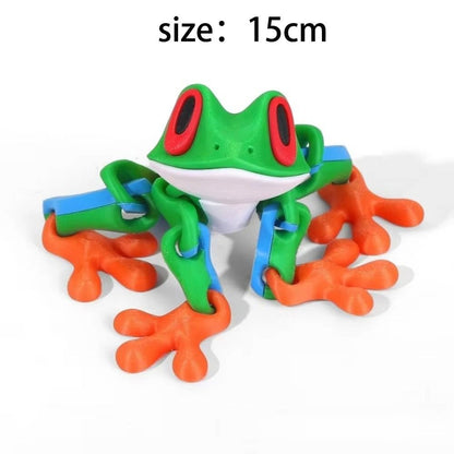 Frog Decoration 3D Printed Magnet Frog Realistic Frog Fridge Magnets