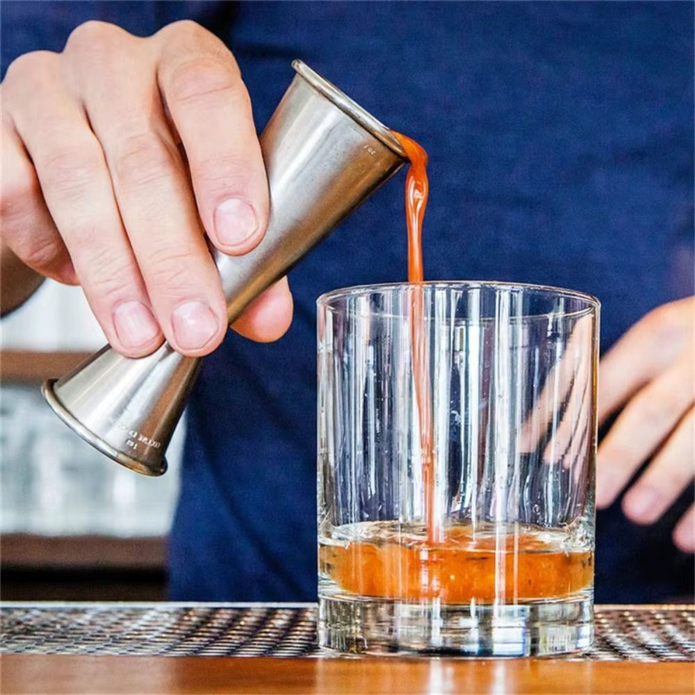 Stainless Steel Jigger Double Shot Drink Spirit Measure Cocktail Measure 30/60ml