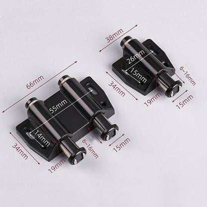 2PCS Hardware Glass Door Hinge Furniture Cabinet Door Hinge  Glass Cabinet