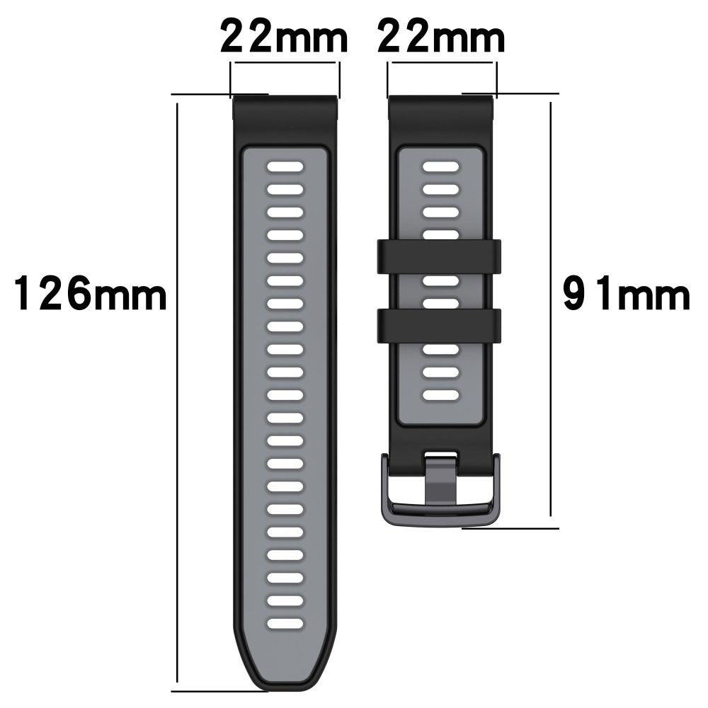 Replacement Silicone Strap Watchband Compatible with Garmin Forerunner 965 955 945 935