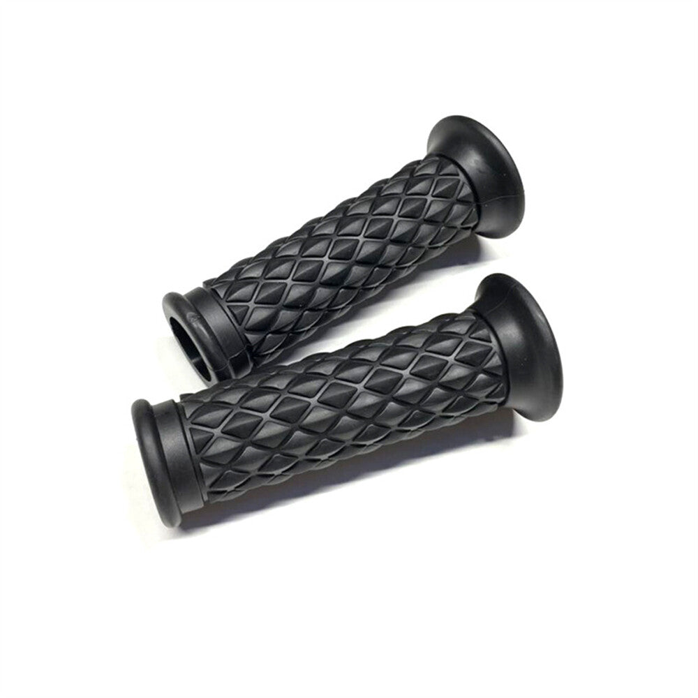 Motorcycle Rubber Gel Hand Grips For 7/8in 22mm Handlebar Sports Bike Universal