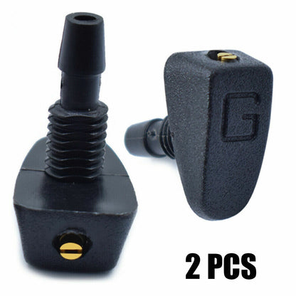 4X Compatible with Mitsubishi Car Front Windscreen Sprinkler Sprayer Wiper Washer-Nozzle Jet