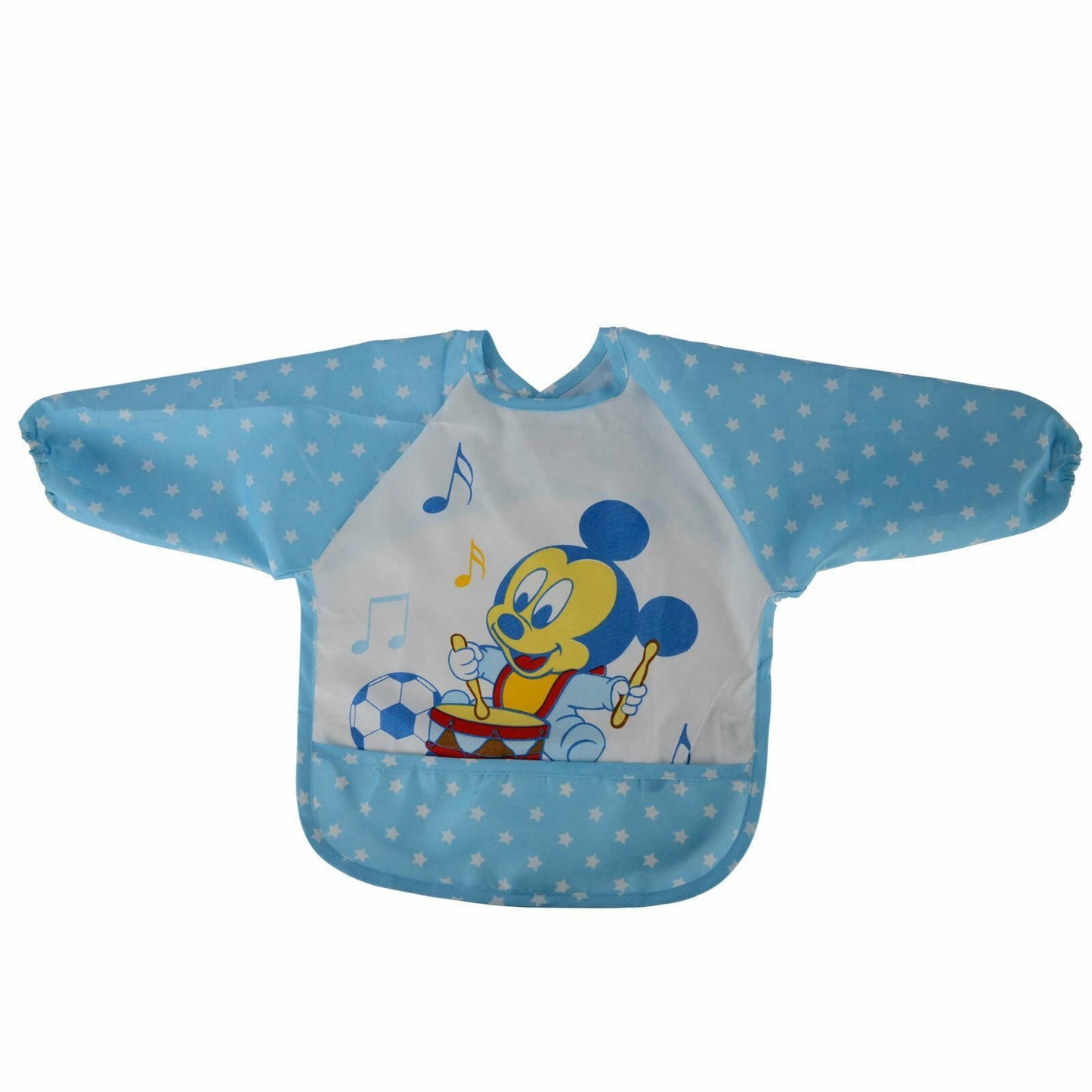 Children Baby Kids Toddler Waterproof Long Sleeve Art Smock Feeding Bib Apron