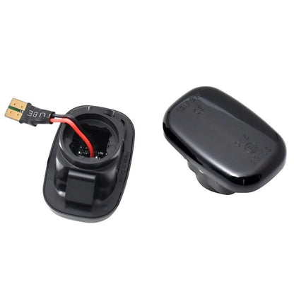 Dynamic Side Indicators Compatible with Toyota Hilux N70 (2005-2015) - Smoked Lamp Housing