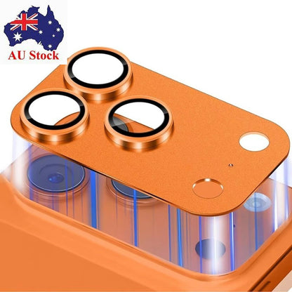 Metal Tempered Glass Camera Lens Cover Compatible with iPhone 17Pro/17 Pro Max