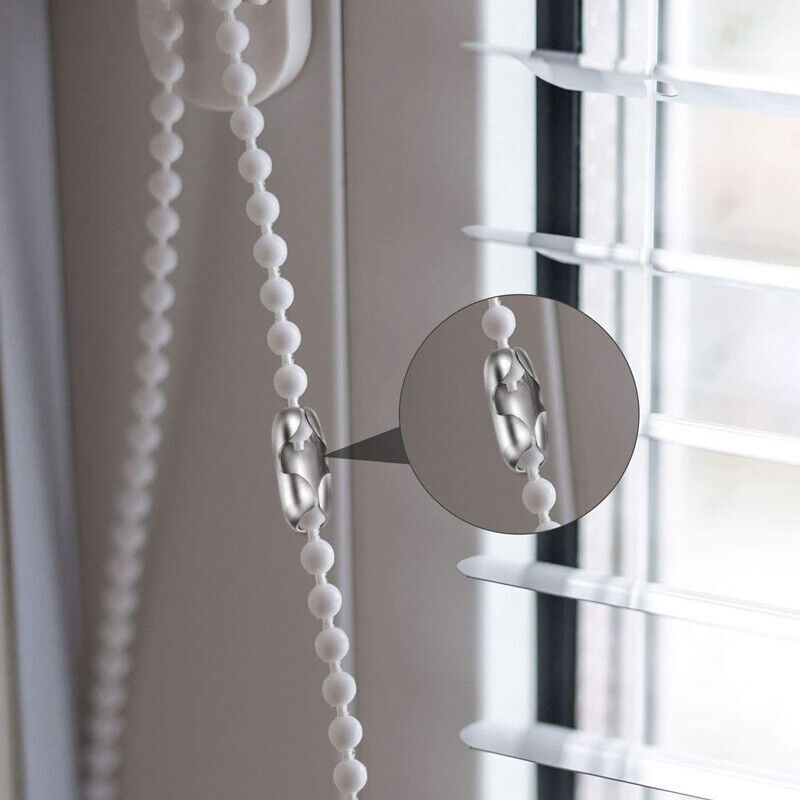 20x Roman Blind Ball Chain Connectors Roller Vertical Holland Joiner Part Link