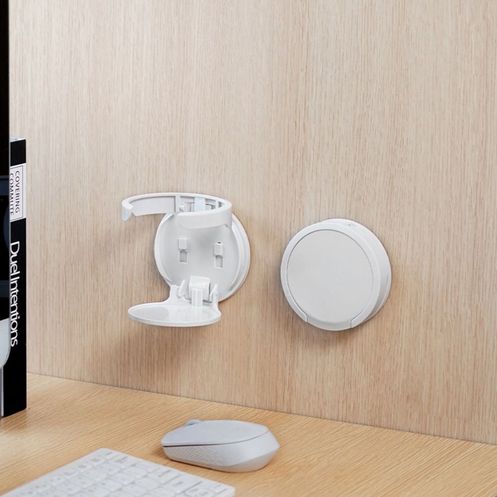 Foldable Round Cup Holder Self-Adhesive Wall Bottle Rack New Drink Holder