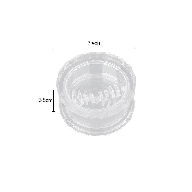Clear Manual Garlic Twister & Ginger Mincer Tool