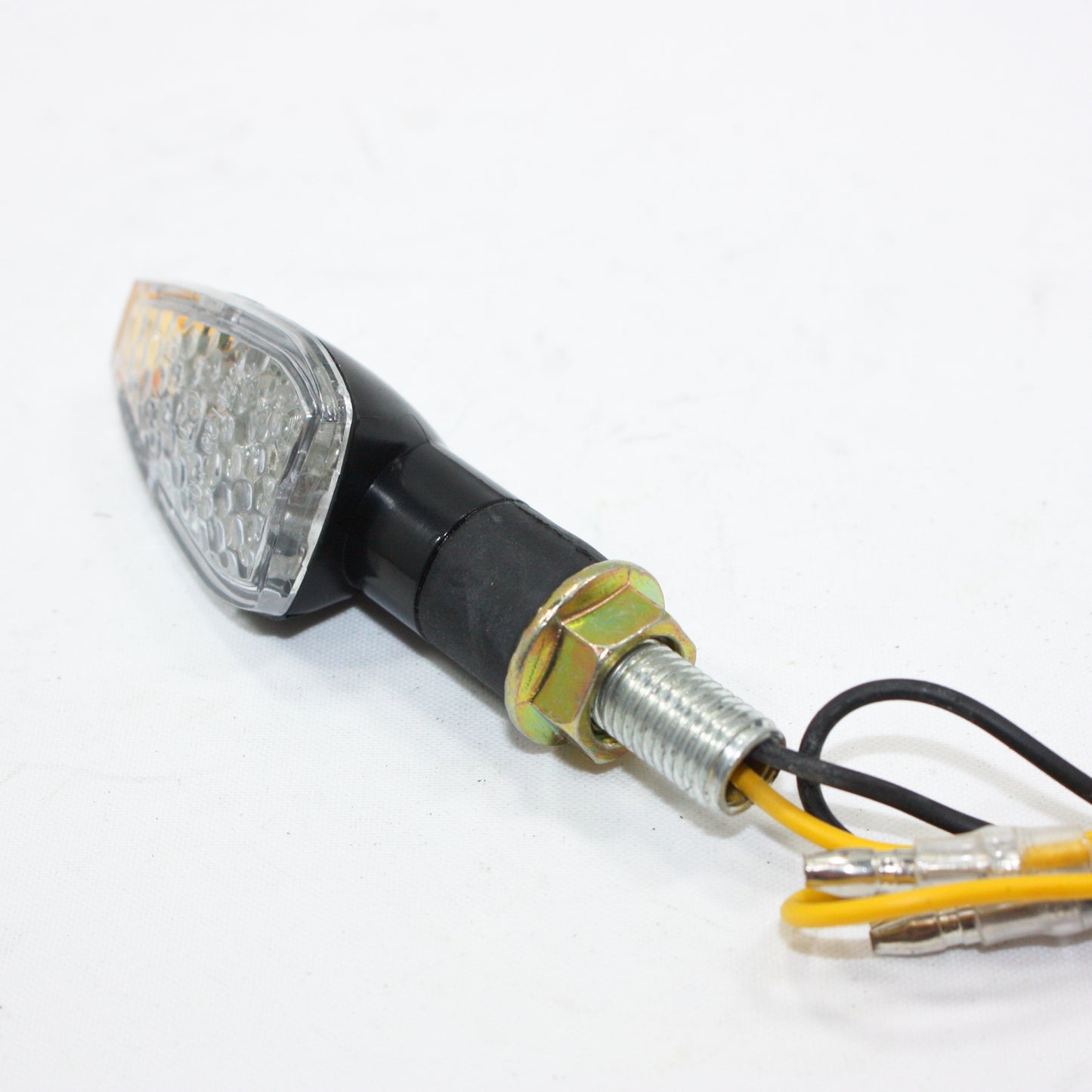 BLACK 12V LED REC REG Indicator Turn Signal Light  PIT Dirt Motorcycle Bike MX