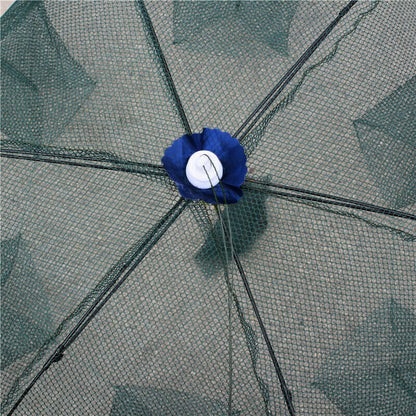 Large Foldable Fishing Nets Crab Shrimp Crawfish Cage Mesh Cast Minnow Trap Gear