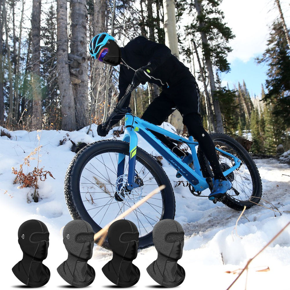 Winter Thermal Motorcycle Balaclava Ski Full Face Mask Hood Helmet Windproof NEW