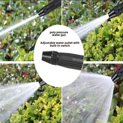 High Pressure Water Spray Gun Nozzle Garden Hose Pipe Lawn Car Wash Tool Plastic