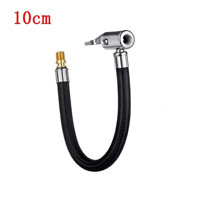 Car Air Tyre Tire Chuck Inflator Pump Hose Adapter Valve Connector Tools Clip AU
