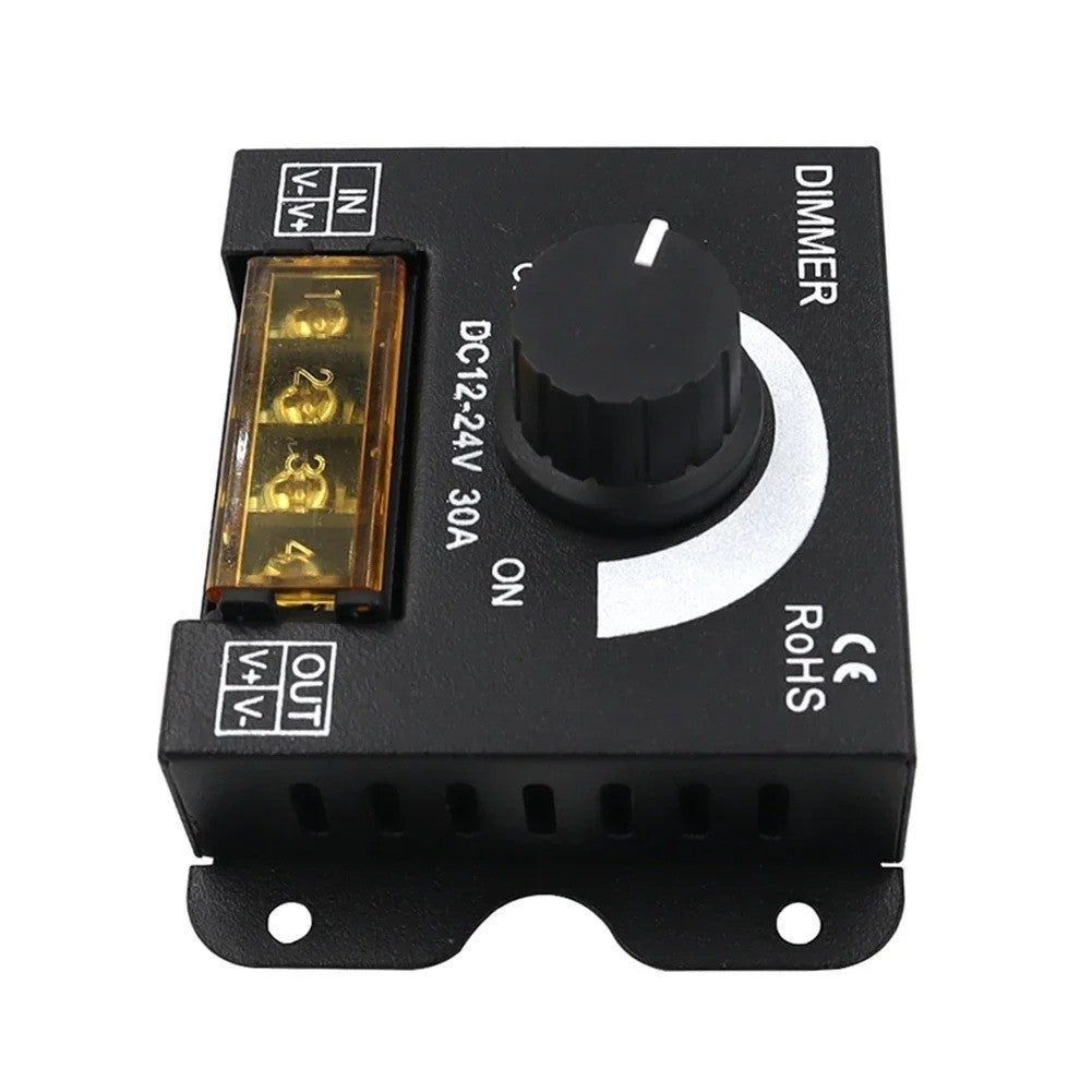 DC 12v 24v 30A Led Switch Dimmer Controller For Led Strip Light Single Colour
