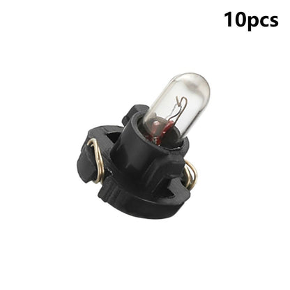 10pcs T3/T4.2 Halogen Bulb Wedge Panel Dash Light  Automobile