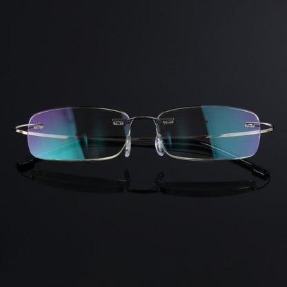 Rimless Memory Titanium Ultra-light Reading Glasses Presbyopic Eyeglasses