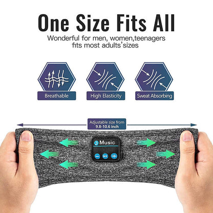 Wireless Bluetooth 5.0 Stereo Eye Mask Headphones Earphone Sleep Music Mask AU