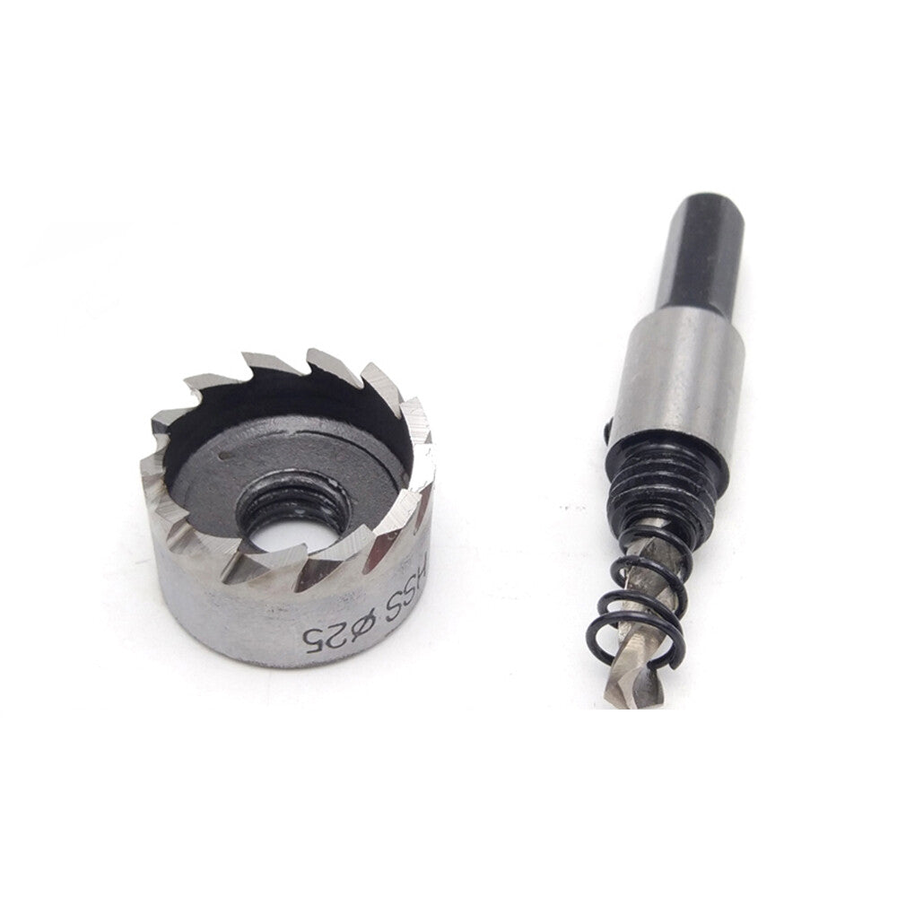 New 15mm to 60mm HSS Hole Saw Tooth Drill Bits Holesaw Cutter for Steel Metal