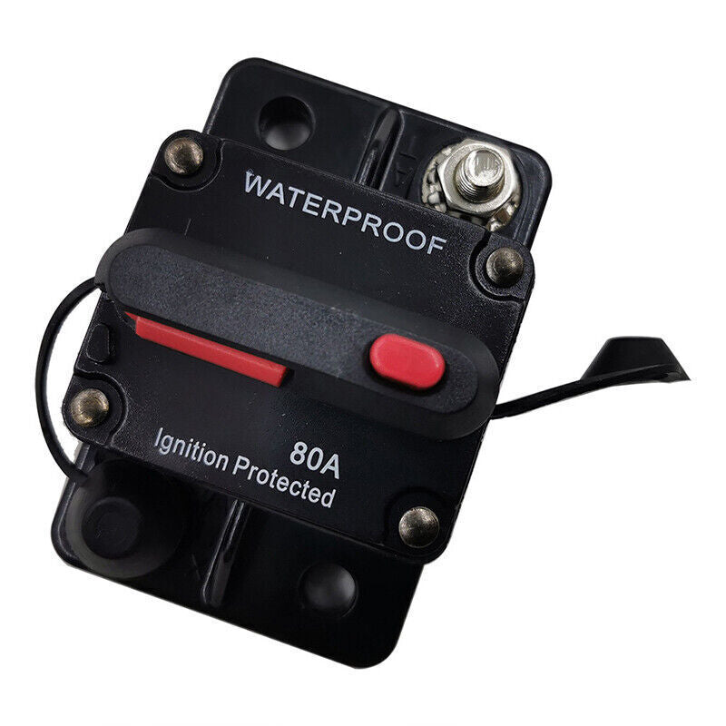 Waterproof Circuit Breaker Fuse Reset 30 300A Amp 12V 48V DC Car Boat Use AU
