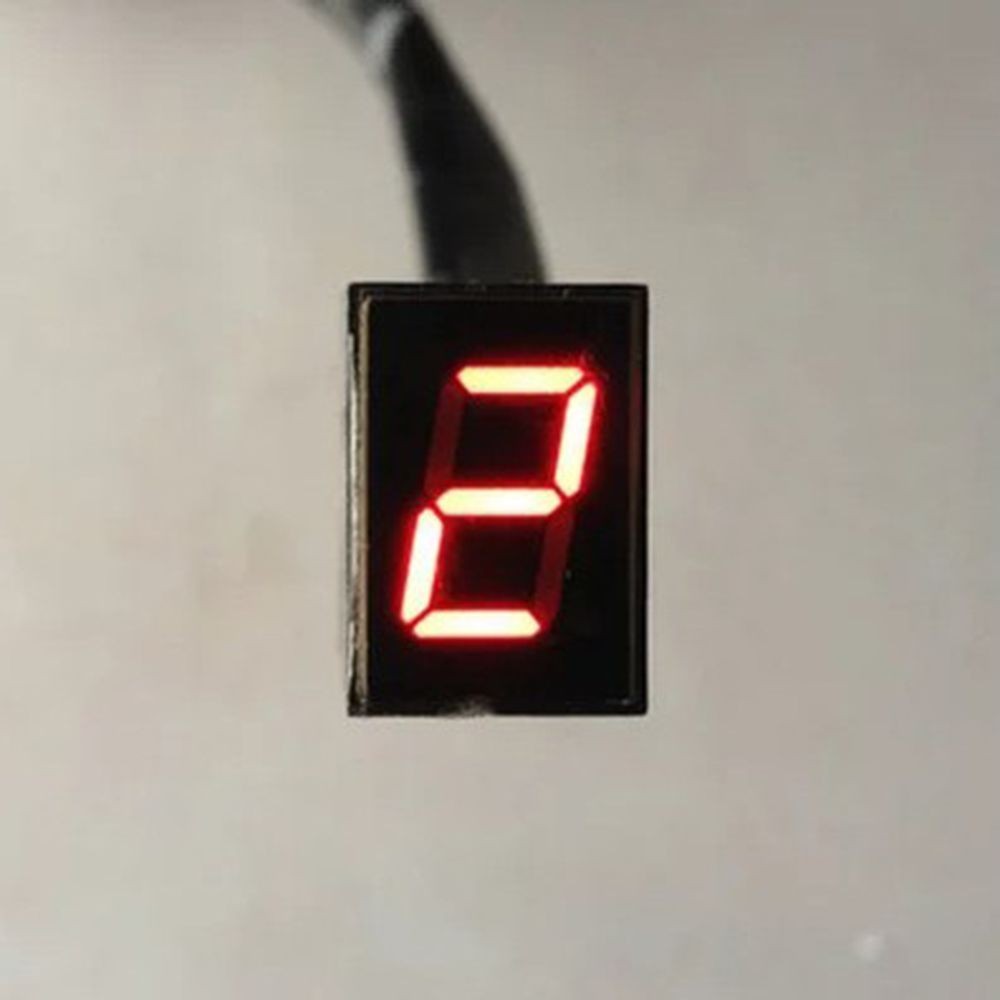 Install Shift Lever Motorcycle LED Display Gear Indicator Digital Lever Sensor