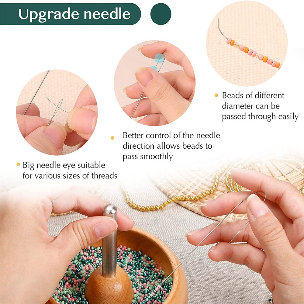 Wooden Bead Spinner Bead Making Spinner Spin Beading Bowl Jewelry Making DIY GV
