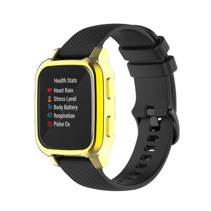 Watch Case Cover Screen Protector Plating TPU Protective Compatible with Garmin Venu SQ