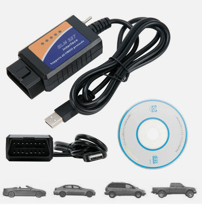For Ford Forscan ELM327 Modified OBD2 Scanner V1.5 MS-CAN HS-CAN Code Reader