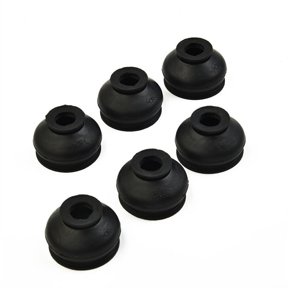6 Pcs UNIVERSAL Rubber-Tie Rod End Ball Joint Dust Boots Dust Cover Boot Gaiters
