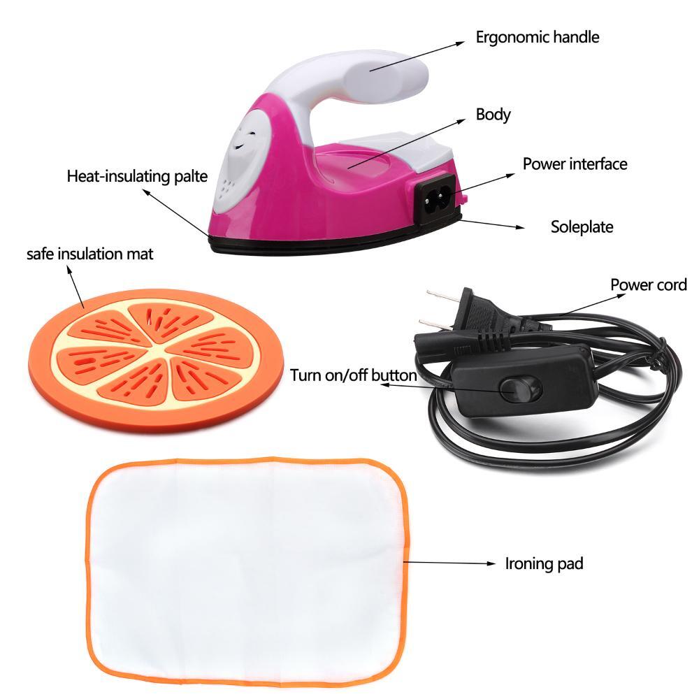 Mini Heat Press T Shirt Press Electric Iron Heat Press Transfer Vinyl Projects