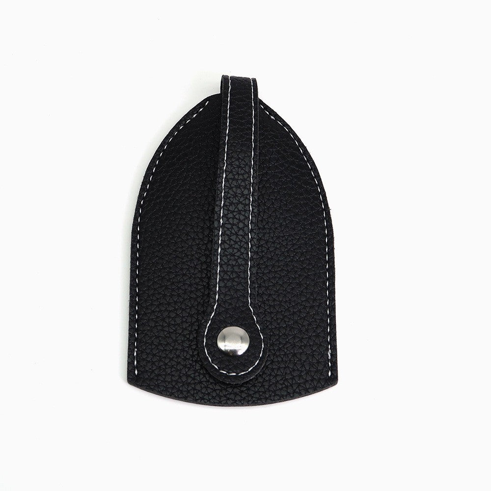 Leather Keychain Pouch Pull Type Key Wallets Creative Key Bag  Key