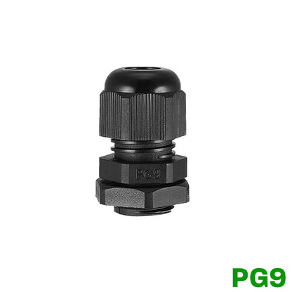 10/50Pcs Waterproof Nylon Cable Gland Kit IP68 Joints Adjustable Locknut Tools