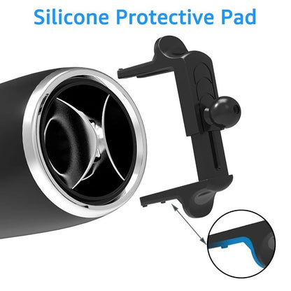 Round Air Outlet Car Phone Air Vent Clip Mount Bracket Car Phone Holder