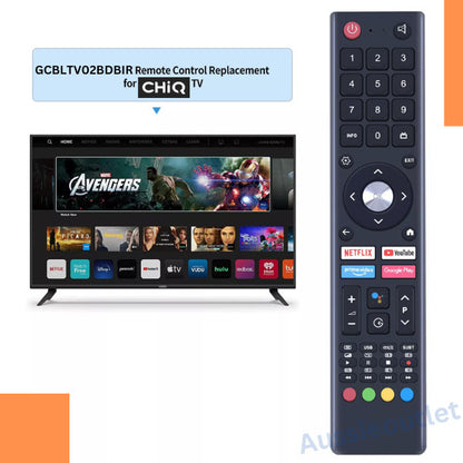 New Remote Control For Changhong CHIQ TV GCBLTV02ADBBT GCBLTVC1GBBT C2 /C5/C6