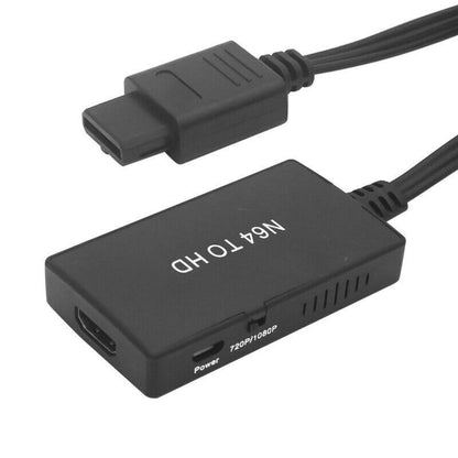 N64 to HDMI Converter Adapter HD Cable Compatible with Nintendo 64 Gamecube Super NES SNES