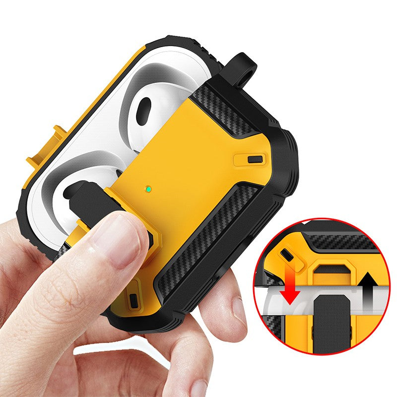 Compatible with Apple AirPods Pro Case Armor Earphone Heavy Duty Shockproof Cover AU
