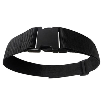 Black 50mm Heavy Duty Tactical Belt Nylon Hunting Buckle Army Police Security