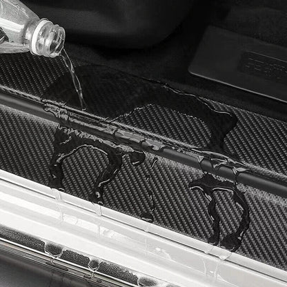 4pcs Compatible with Ford Ranger Raptor Door Sill Plate Cover Panel Protector Stickers