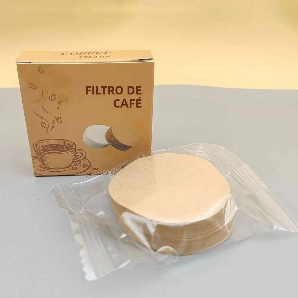 100Pcs Round Coffee Filter Paper Espresso Portafilter Accessories  Barista Tools