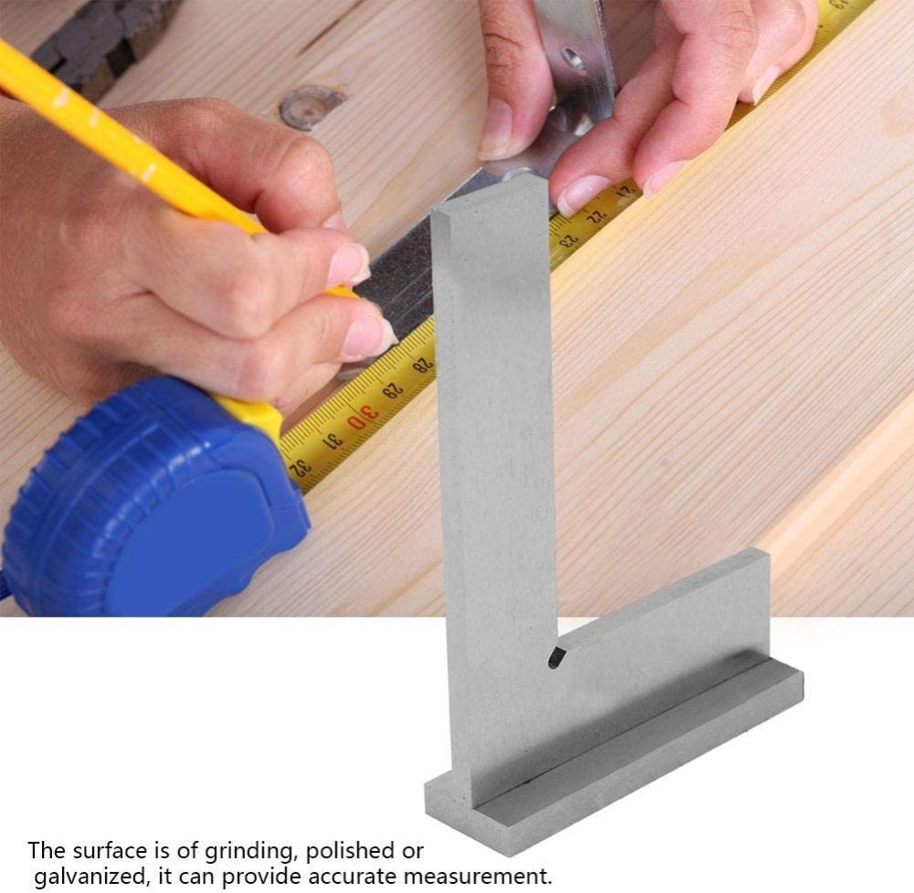 Precision Machinist Square 90 Degree Right Angle Ruler Engineer Measuring Tool